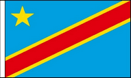 Congo Table Flags